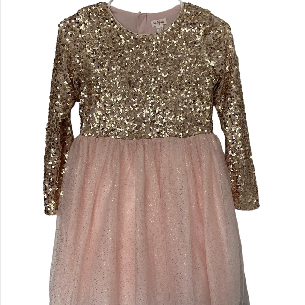 Girls Cat and Jack sequin dress size 10-12
